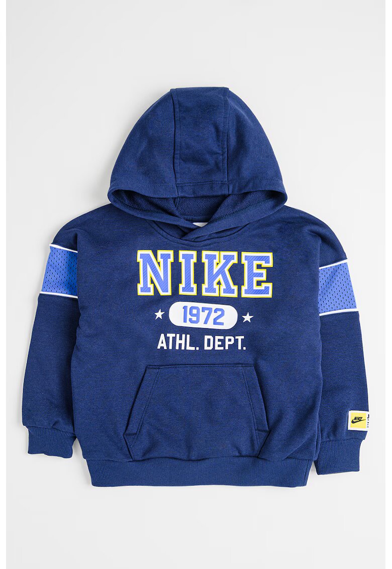 Nike Hanorac cu logo - Alb/Galben/Bleumarin