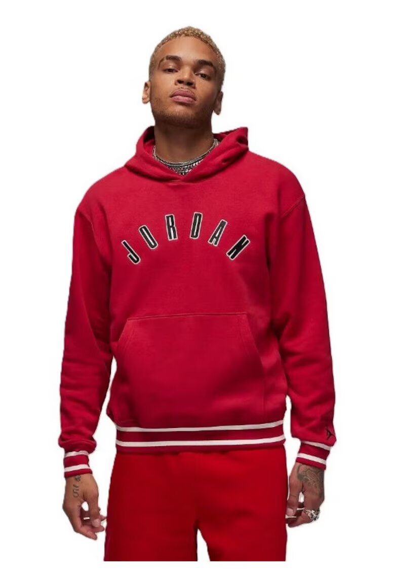 Nike Hanorac pentru Basketball - FB6996-619 - Rosu - Rosu