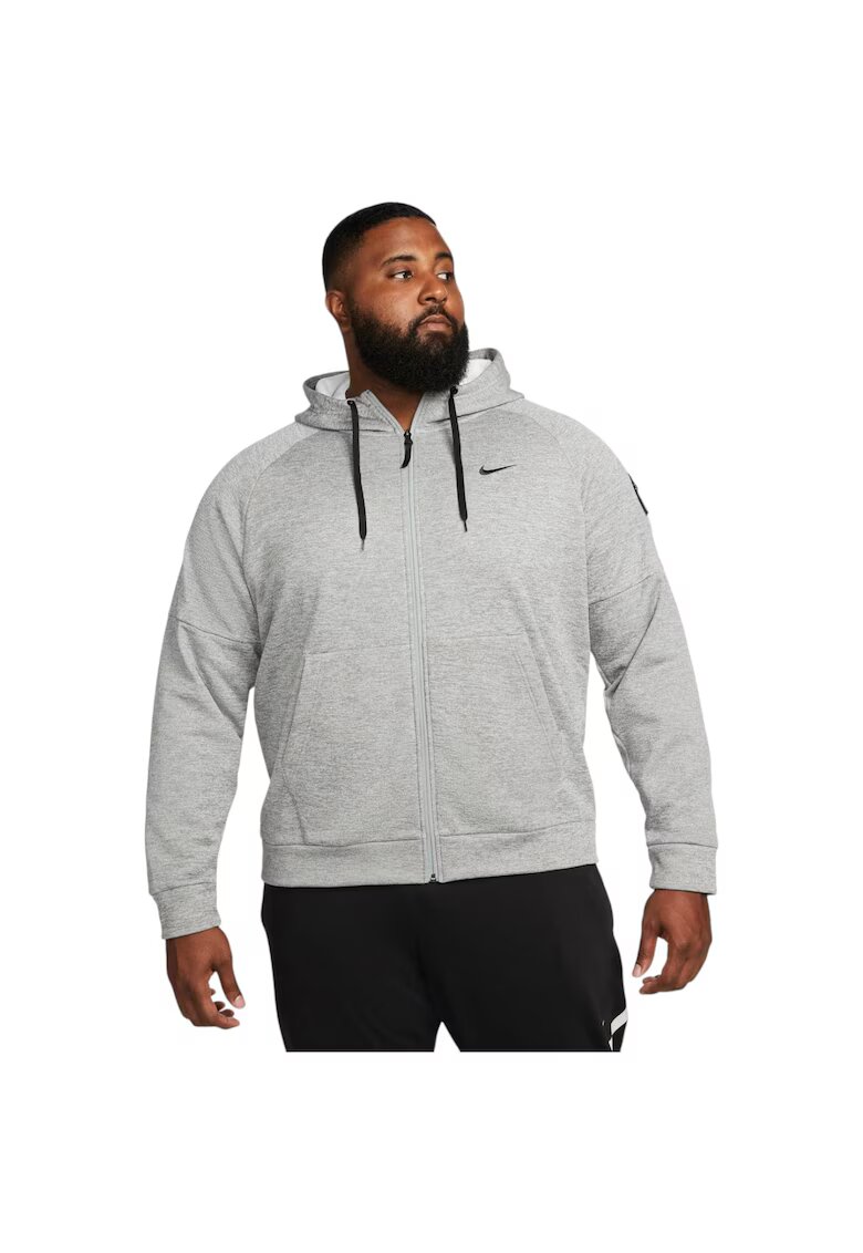 Nike Hanorac Therma-Fit Hood Zip 49575 - Gri