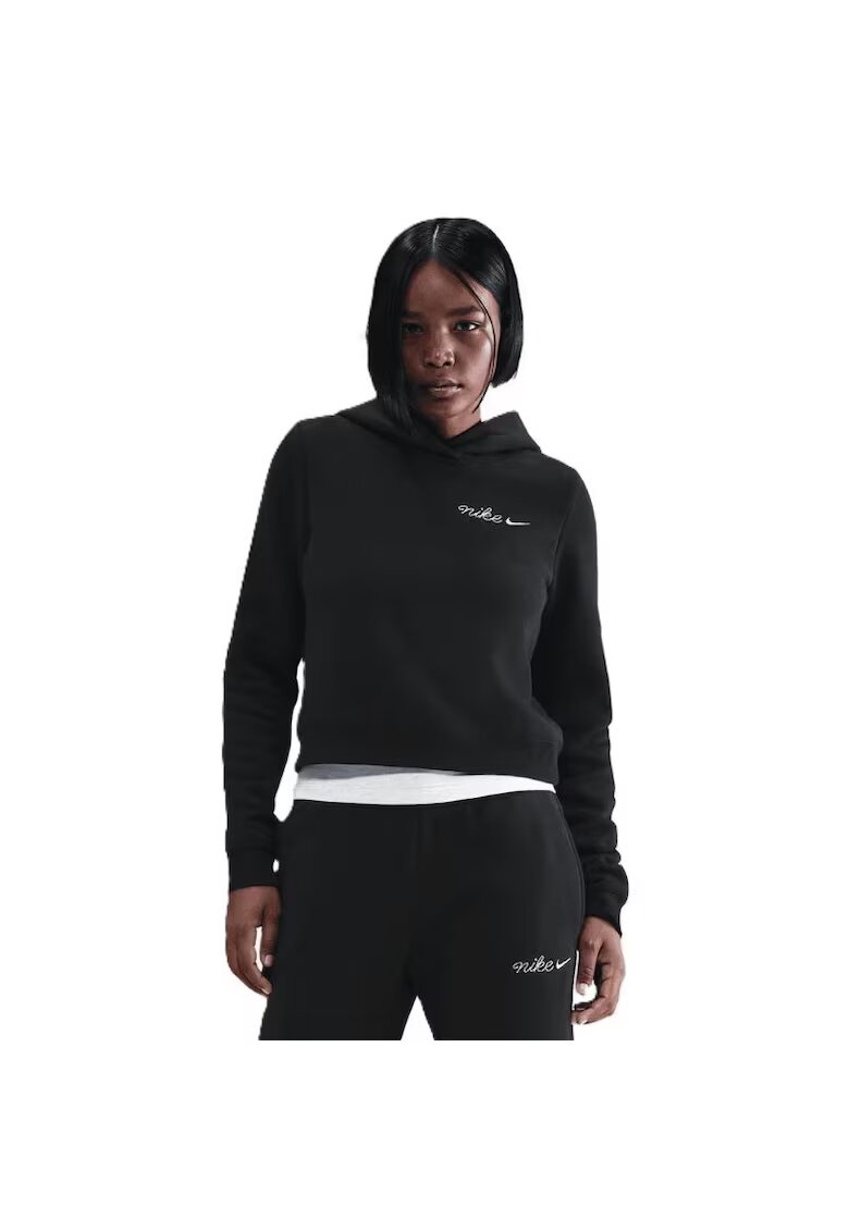 Nike Hanorac W NSW PHNX FLC SHRUNKEN HOODIE-IM7494-010