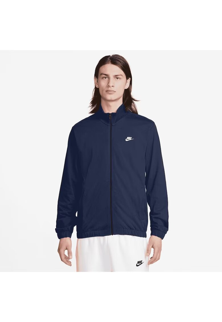 Nike Jacheta pentru Barbati - m nk club knit jkt - FQ3426-410 - Albastru - Albastru