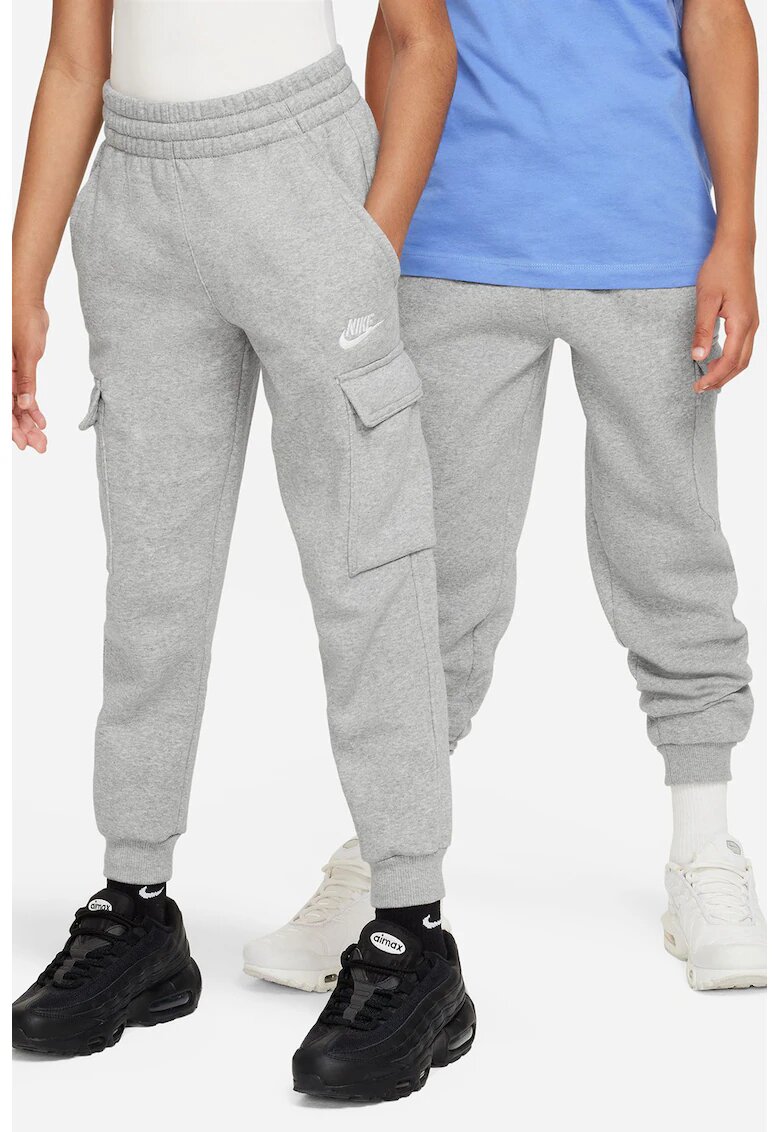 Nike Pantaloni de trening cargo Sportswear Club - Gri melange