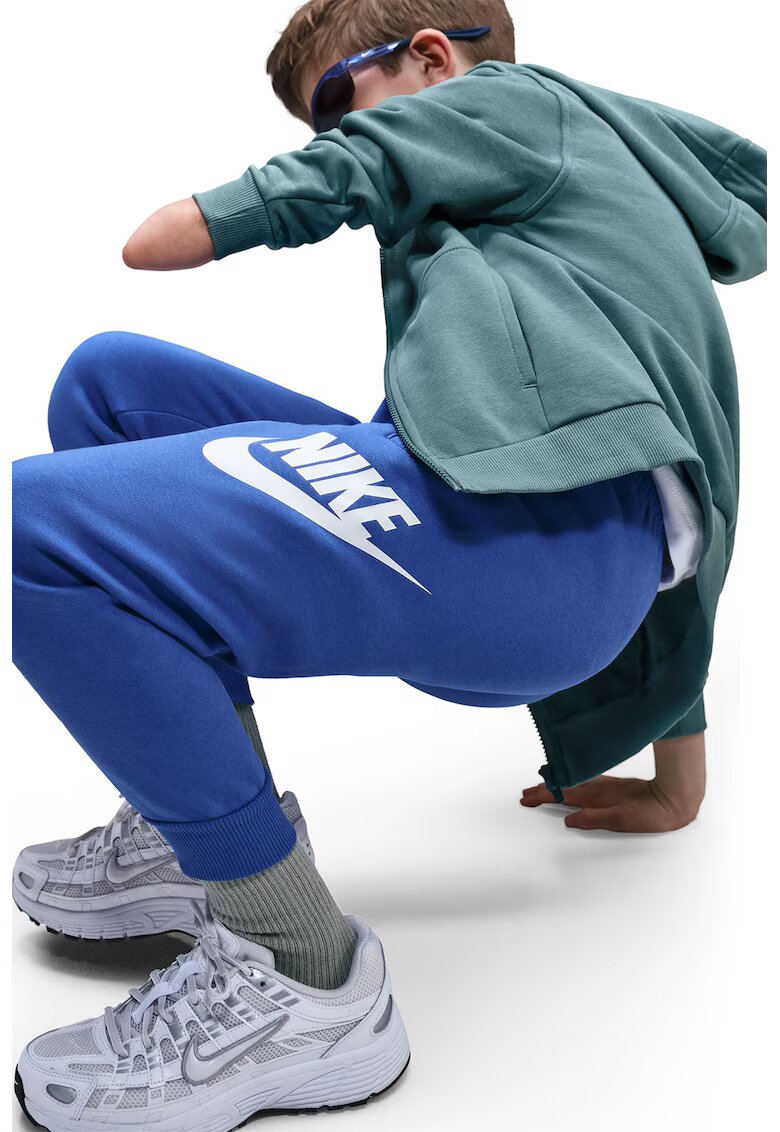 Nike Pantaloni de trening cu logo Sportswear Club - Albastru royal