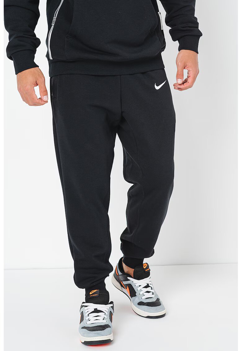 Nike Pantaloni de trening din amestec de bumbac - pentru fotbal - Negru