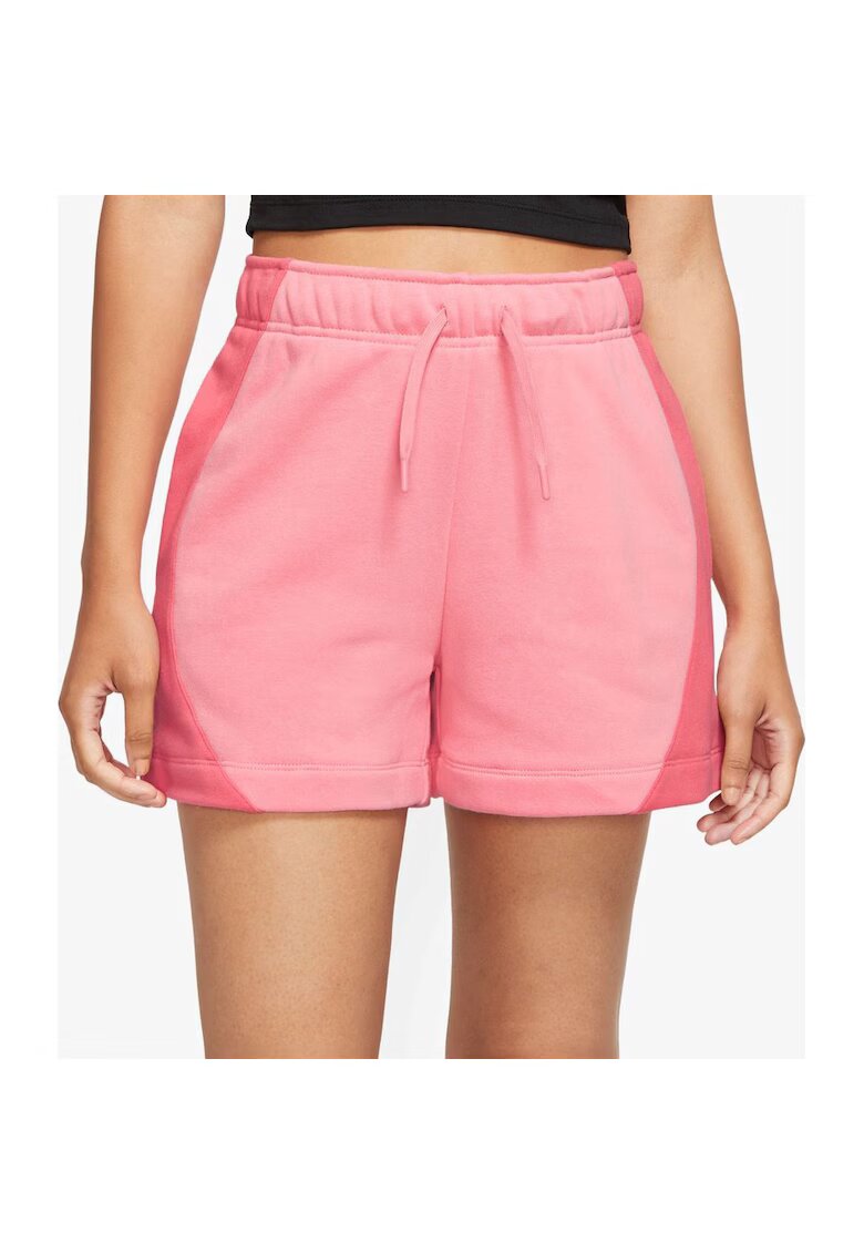 Nike Pantaloni pentru Femei - w nsw air flc mr short - DV8052-611 - Roz - Roz