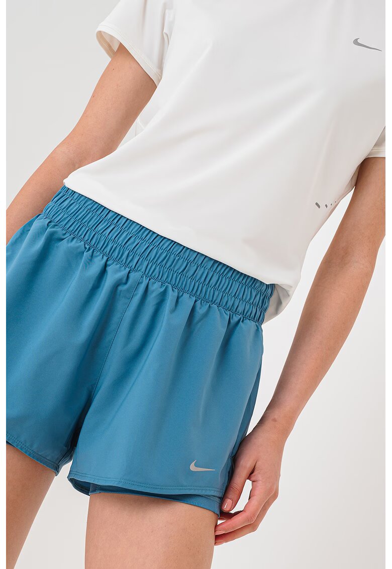 Nike Pantaloni scurti cu tehnologie Dri-Fit - pentru fitness One - Verde persan