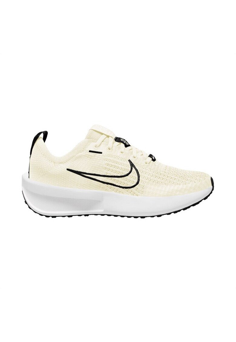Nike Pantofi cu imprimeu logo - pentru alergare Interact - Bej