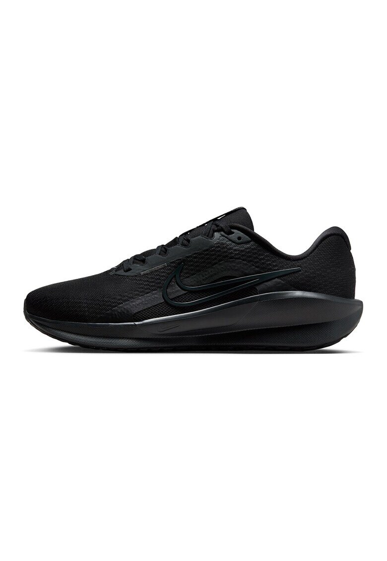 Nike Pantofi din plasa cu logo contrastant pentru alergare Downshifter 13 Road - Negru