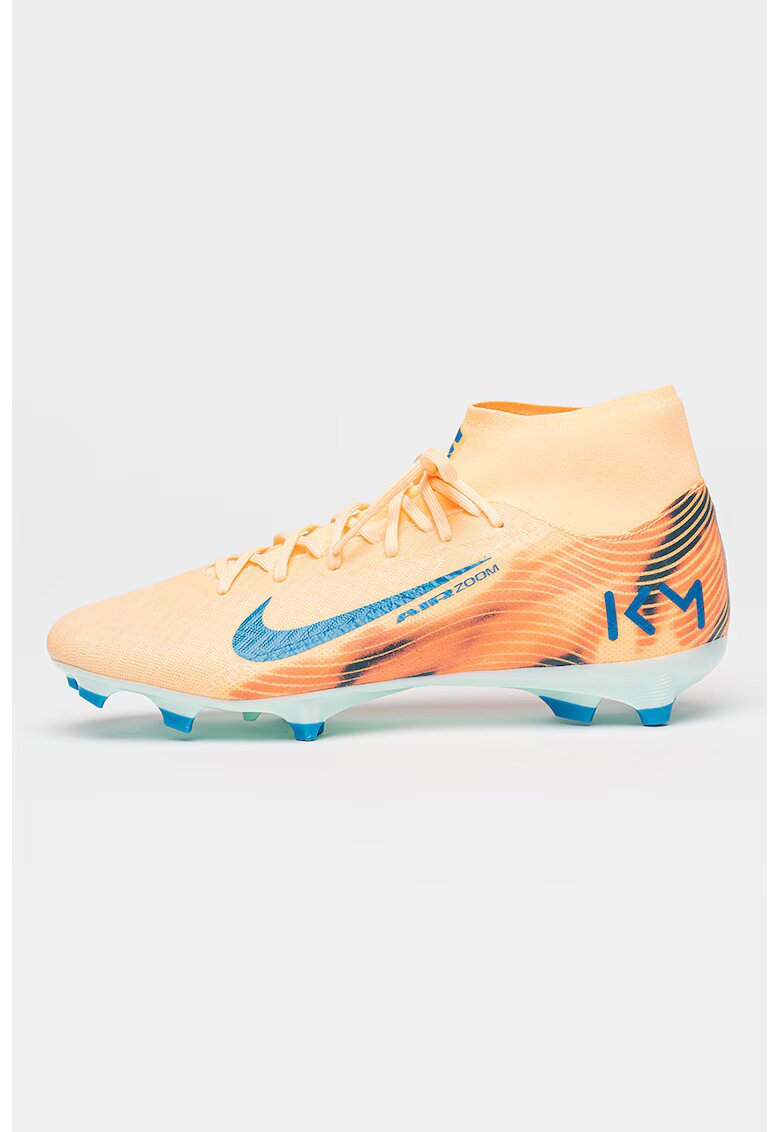 Nike Pantofi pentru fotbal Superfly 10 Acad - Portocaliu deschis/Albastru royal