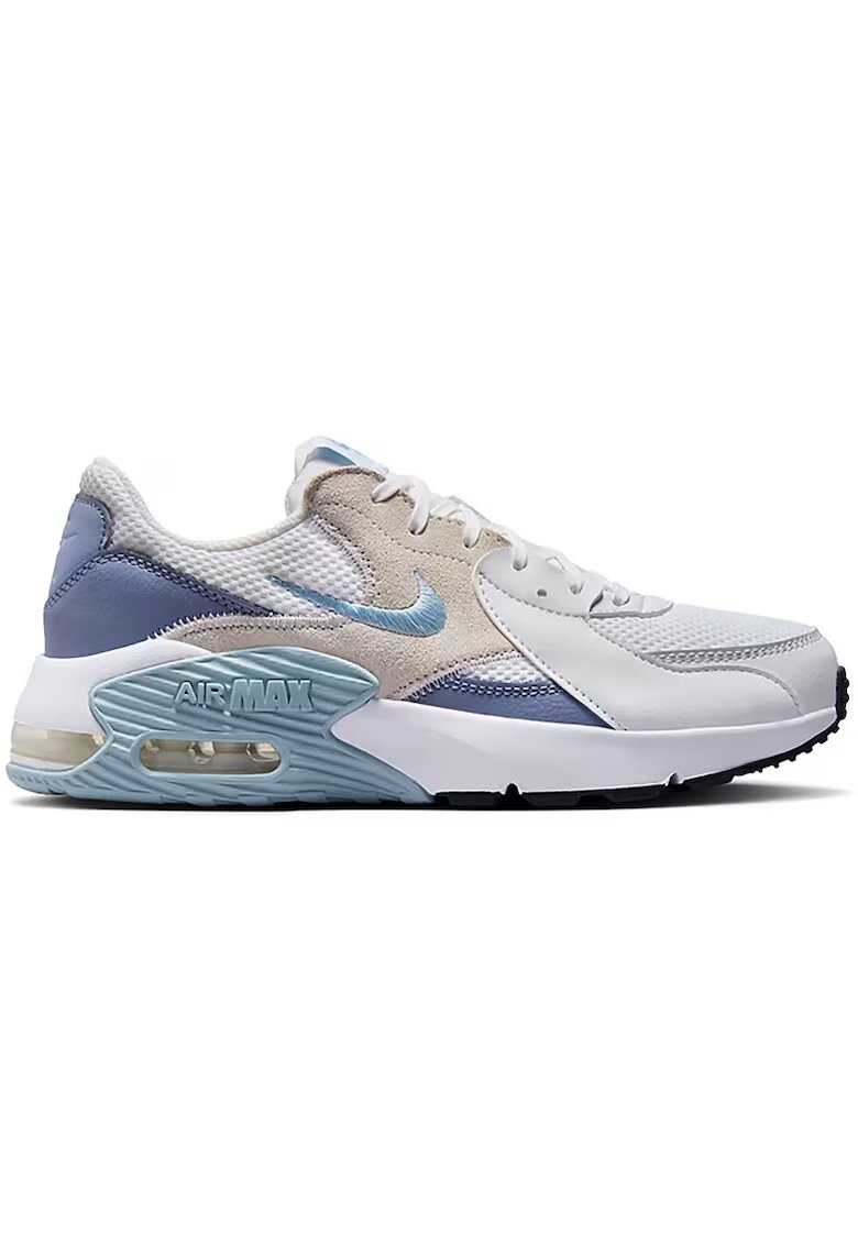 Nike Pantofi sport cu garnituri de piele intoarsa Air Max Excee - Alb