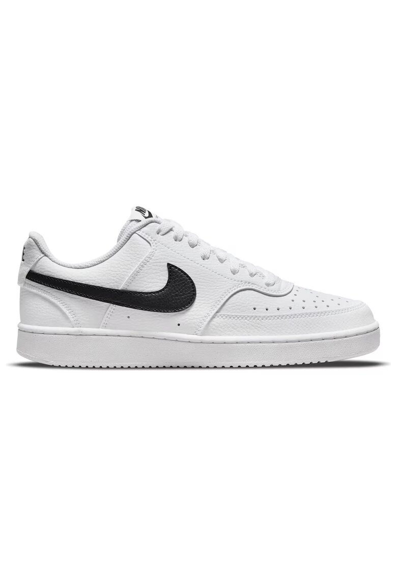 Nike Pantofi sport dama - Court Vision Low Next Nature - sintetic - alb/negru