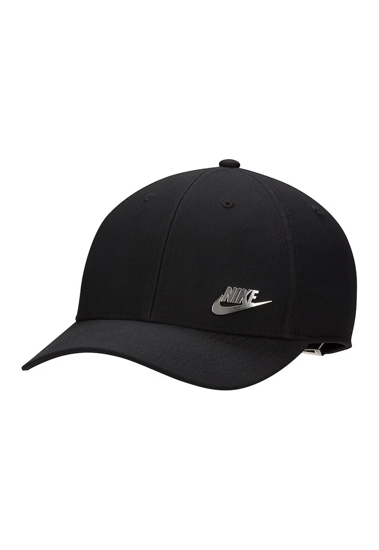Nike Sapca unisex cu logo discret - Negru/Argintiu