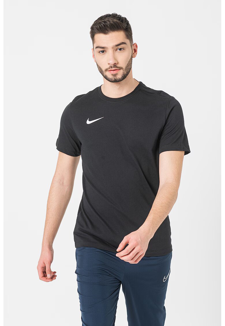 Nike Tricou cu detaliu logo si tehnologie Dri-FIT pentru fotbal Park20 - Negru