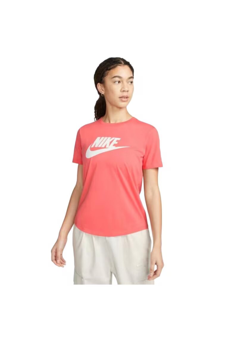 Nike Tricou dama - Sportswear - Bumbac/Poliester - Portocaliuasd - Portocaliu