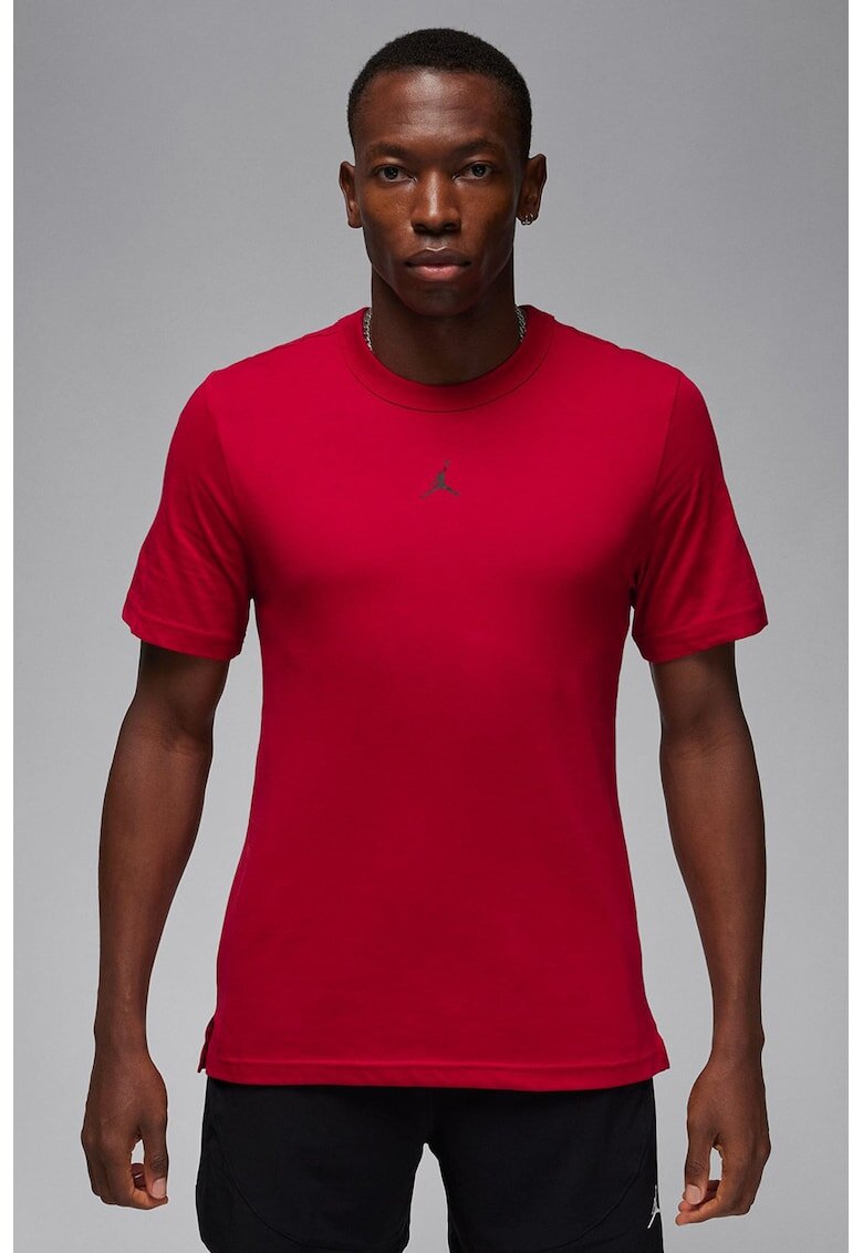 Nike Tricou din amestec de bumbac pentru baschet Jordan - Rosu