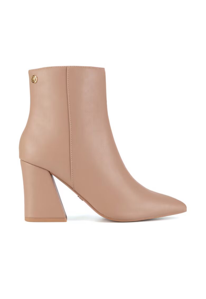 NINE WEST Botine dama CEO-AIDA-01 - Textil - Bej - Bej