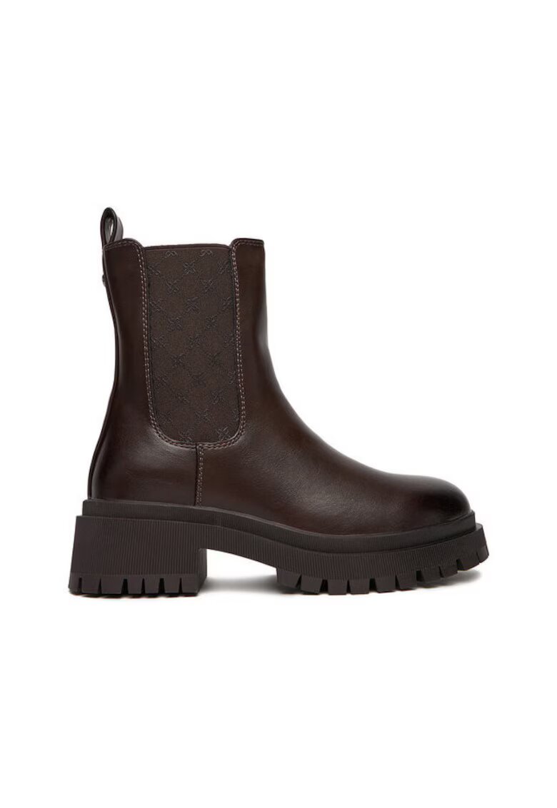 NINE WEST Botine dama CEO-BASIMA-01 - Textil - Maro