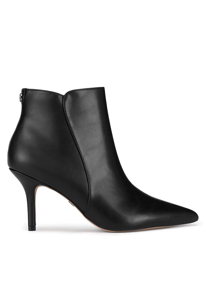 NINE WEST Botine dama - sintetic - negru - cu toc -