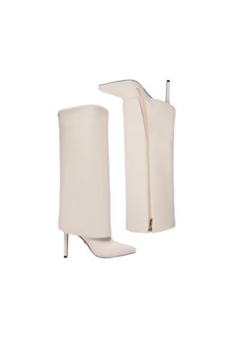 NINE WEST Cizme dama - CEO-SAIDA-01 - bej - tesatura