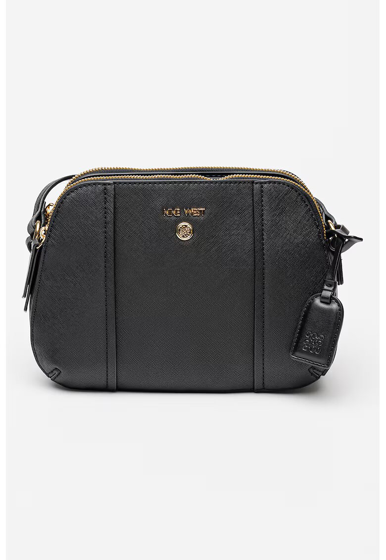 NINE WEST Geanta din piele ecologica cu bareta de umar Grady - Negru