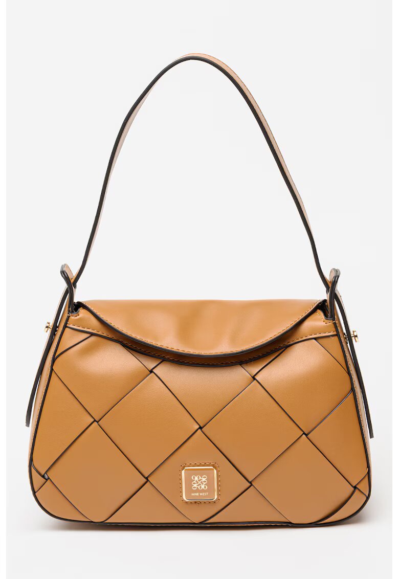 NINE WEST Geanta din piele ecologica cu maner Eleandra - Maro