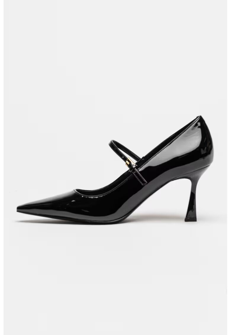 NINE WEST Pantofi Mary Jane din piele ecologica Krest - Negru