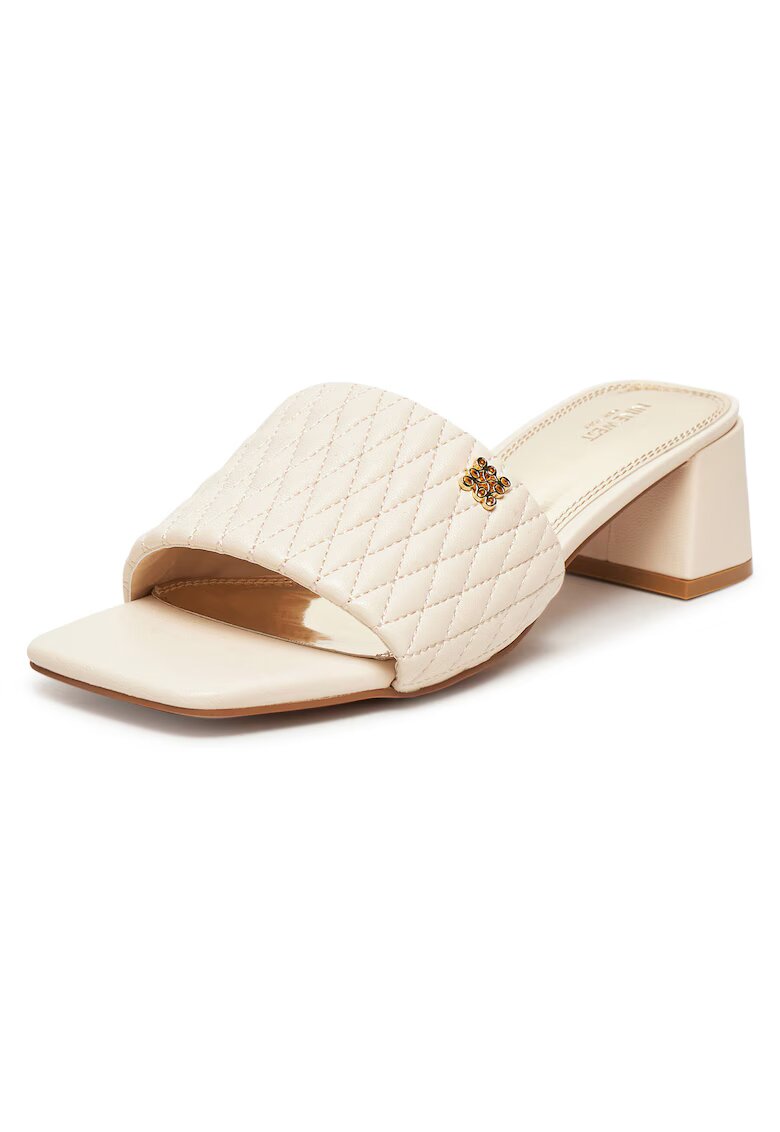 NINE WEST Papuci dama - bej - toc bloc