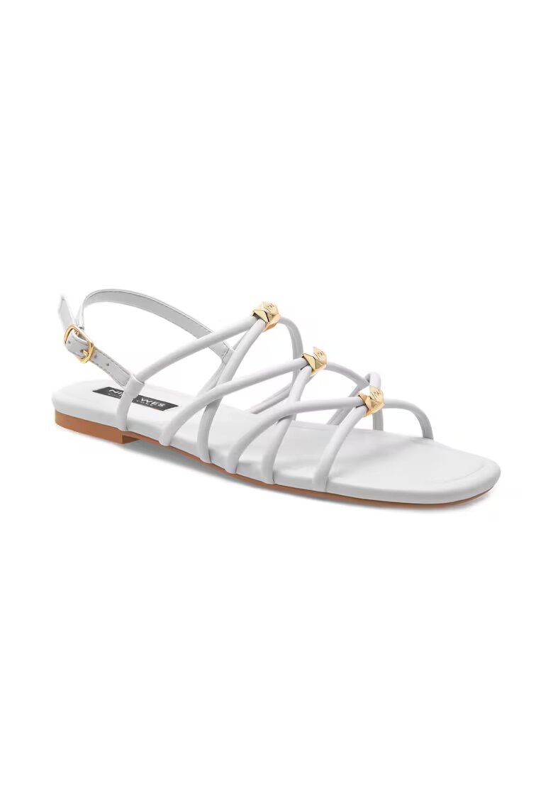 NINE WEST Sandale dama - 555490 - Piele ecologica - Alb