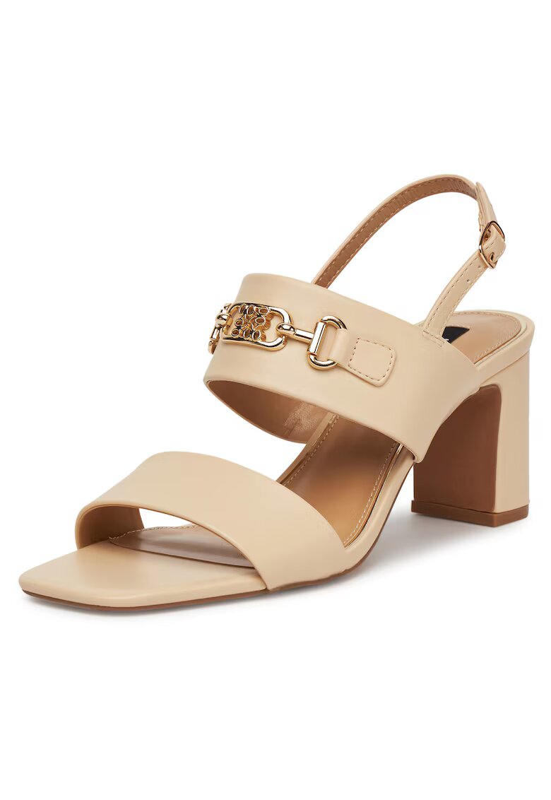 NINE WEST Sandale dama - cu toc - bej