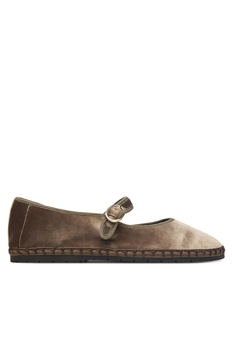 Nokwol Balerini dama - Taupe Mel - textil - bej