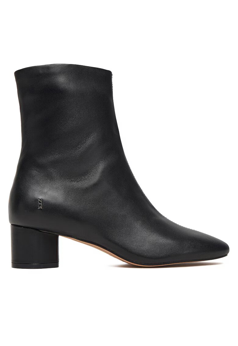 Nokwol Botine dama Alyssa - Piele naturala - negru