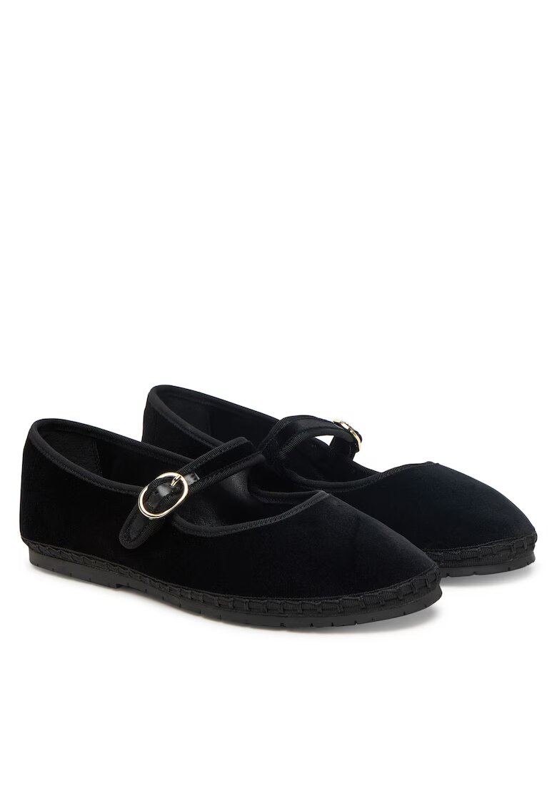 Nokwol Mocasini dama - Negru