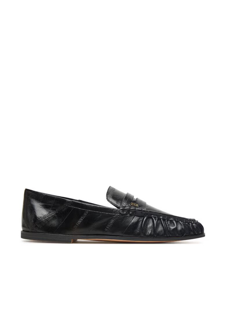 Nokwol Mocasini dama piele naturala - negru - Negru