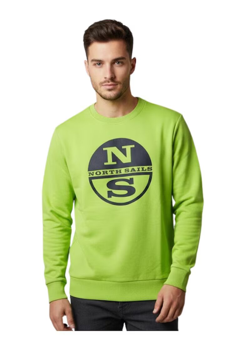 North Sails Bluza sport cu imprimeu logo