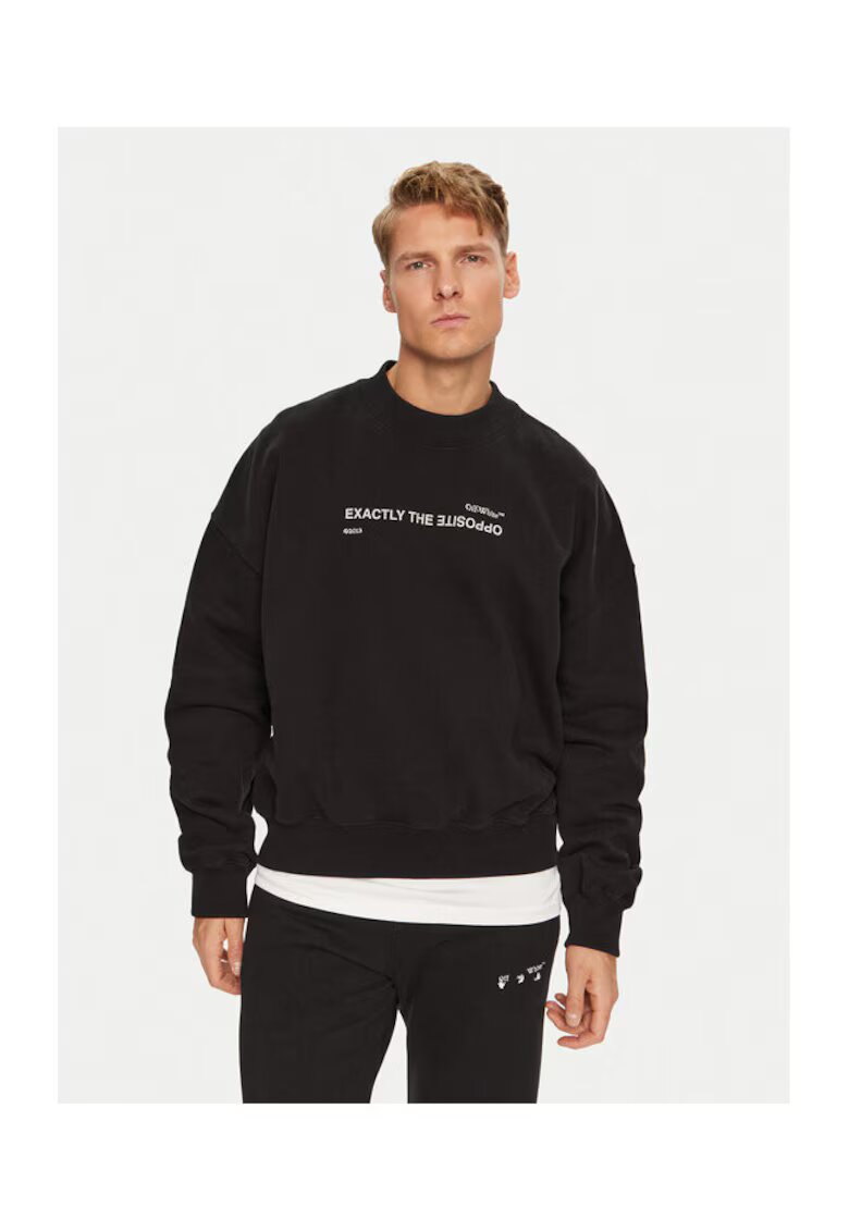OFF-WHITE Hanorac barbati negru