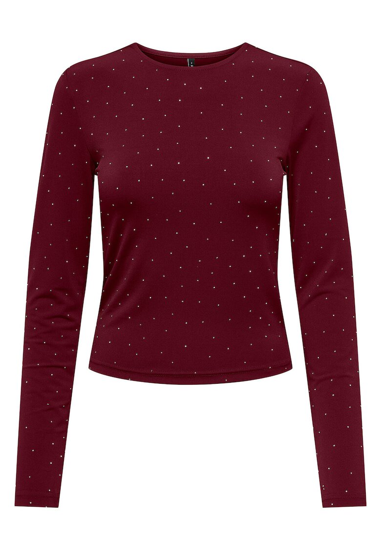 Only Bluza dama visiniu - textil