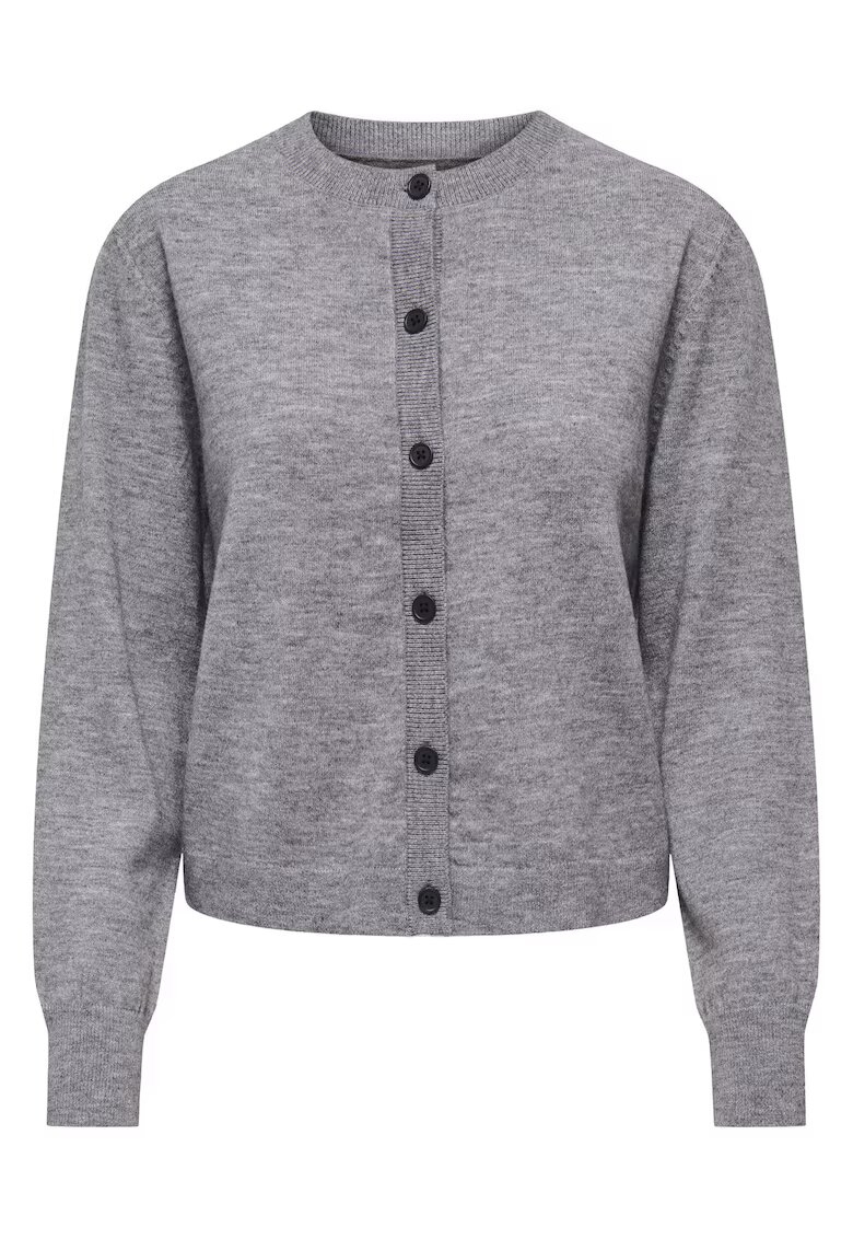 Only Cardigan dama gri - pulover de toamna - material moale