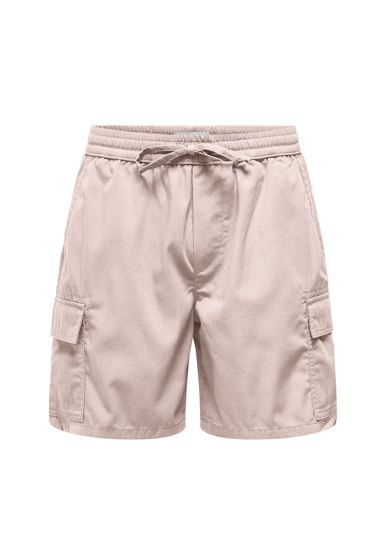 Only Pantaloni scurti sport barbati Sons - 22034462 - Bumbac/Poliester - 54697 - Roz