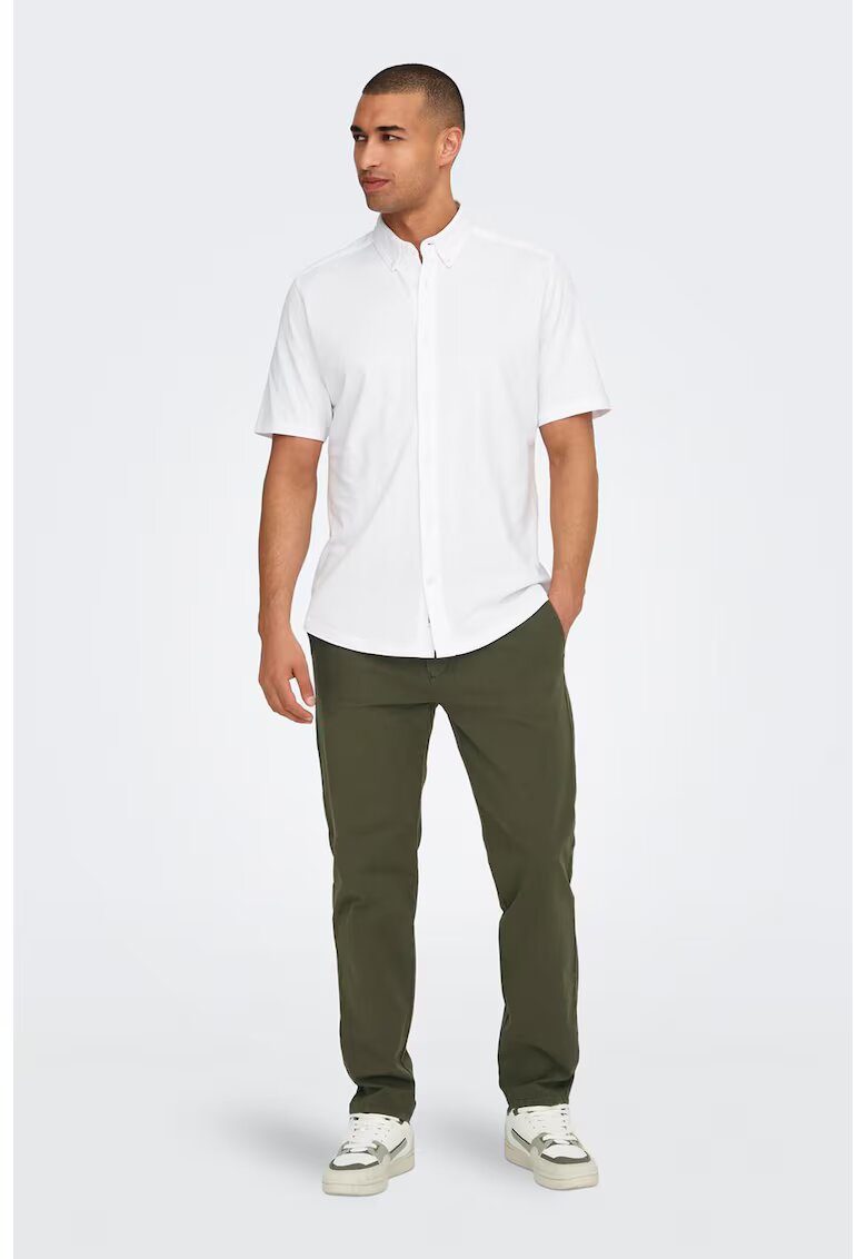 Only & Sons Pantaloni chino regular fit - Kaki