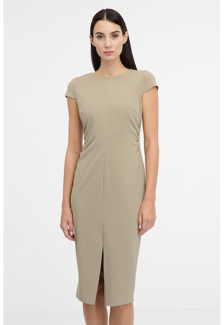 orsay Rochie creion cu slit frontal - Grej