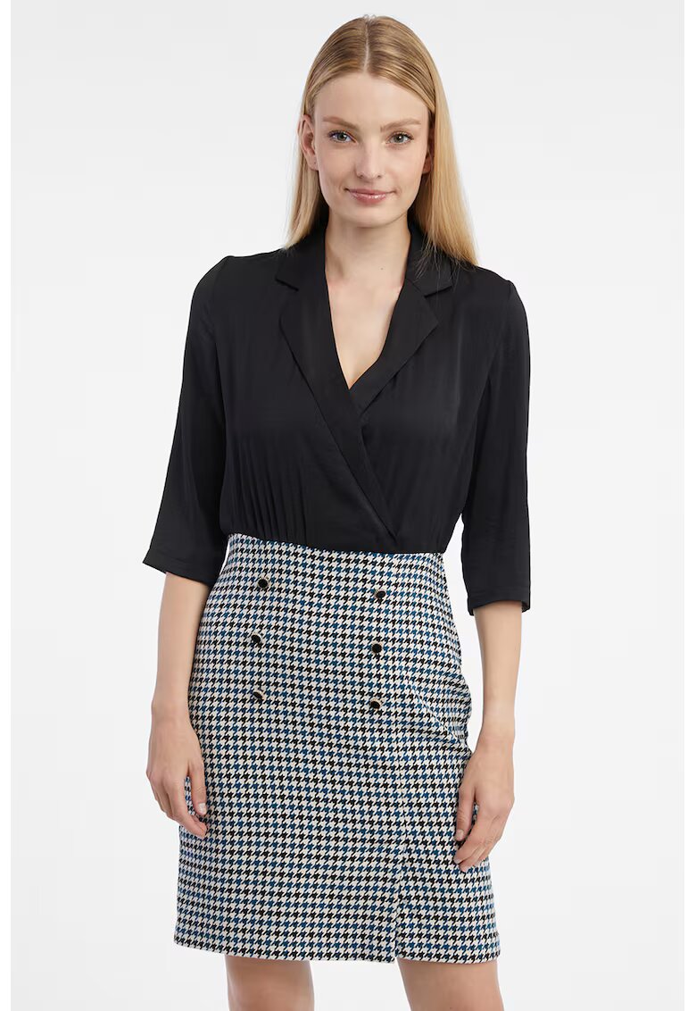 orsay Rochie cu design 2-in-1 - Negru