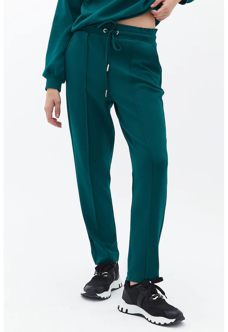 OXXO Pantaloni de trening cu croiala conica - Verde aquamarin
