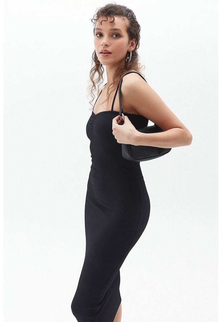 OXXO Rochie midi cambrata - Negru