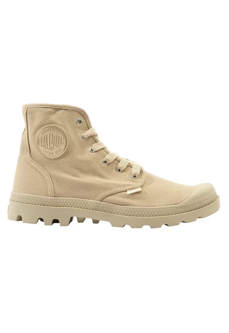 Palladium Pantofi sport din panza cu model uni