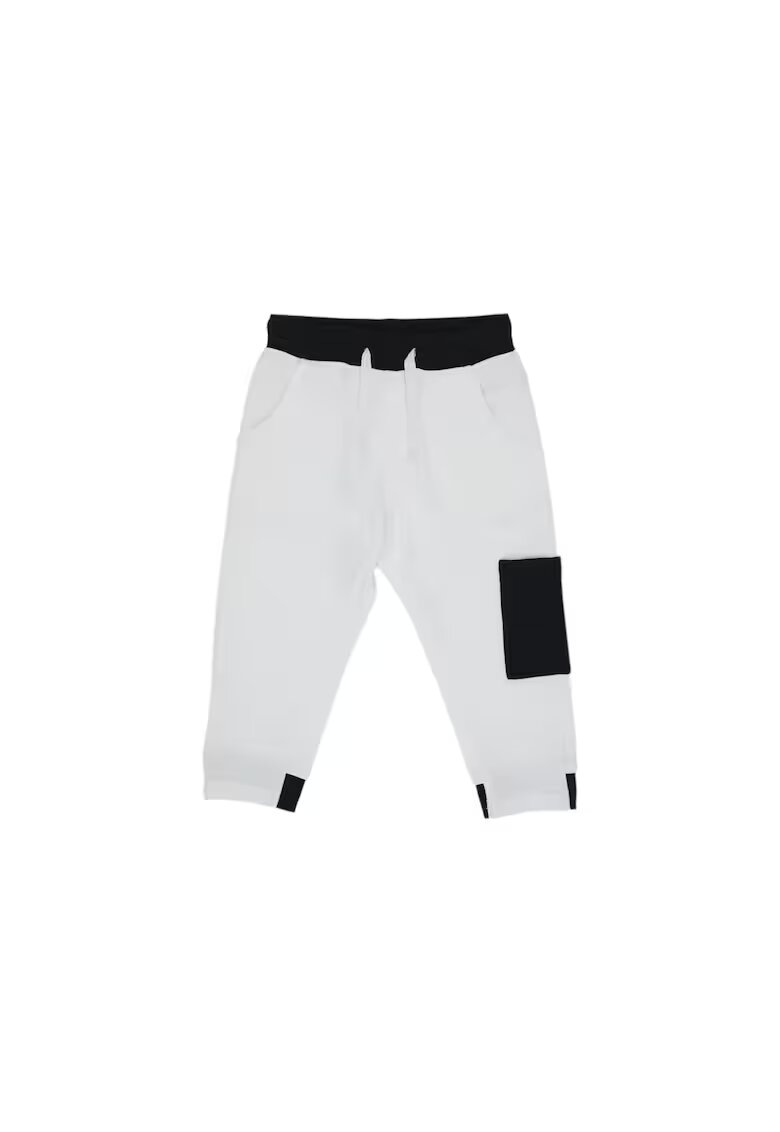 Panco Pantaloni cu detaliu buzunar negru - Feeling Good - Alb - pentru baietei - Alb