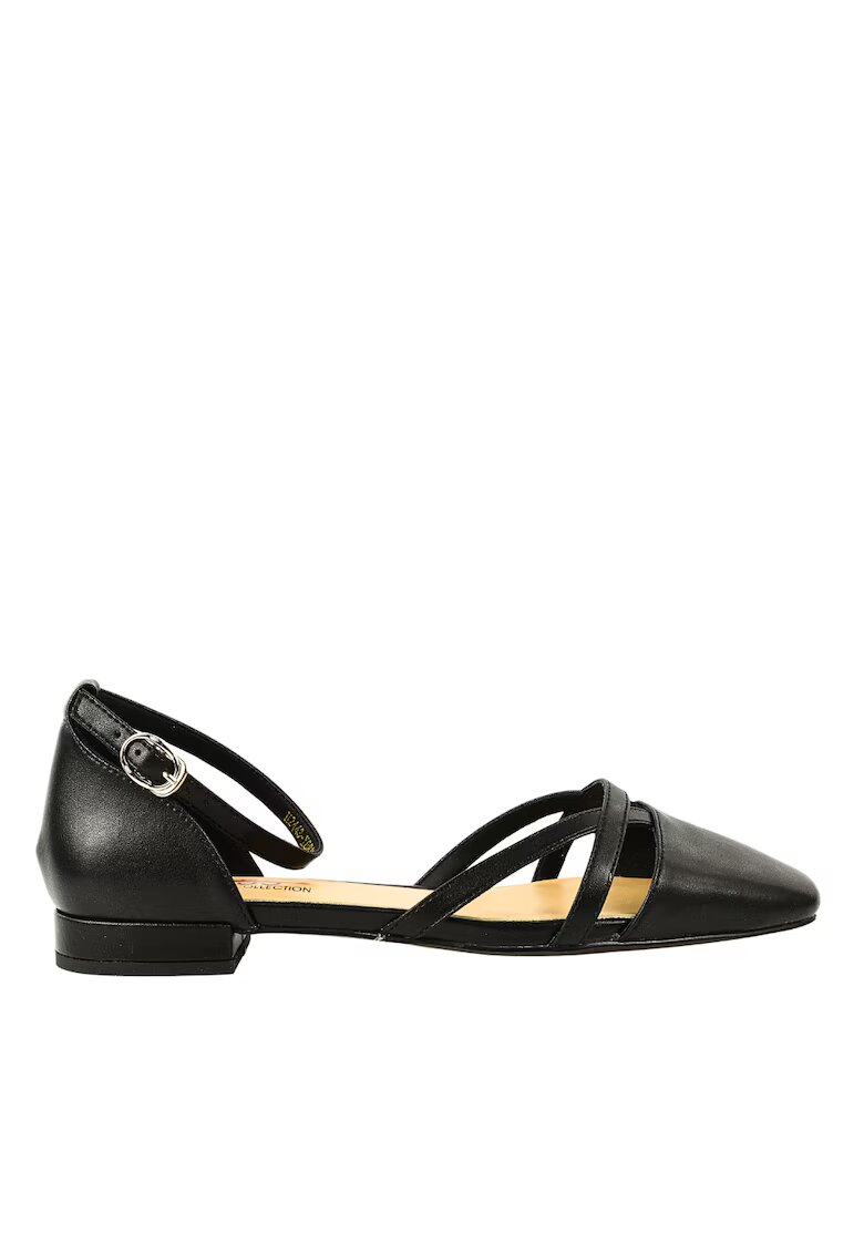 PASS Collection Pantofi vara - dama - 8VH2443-X8813 negru - piele naturala - Negru