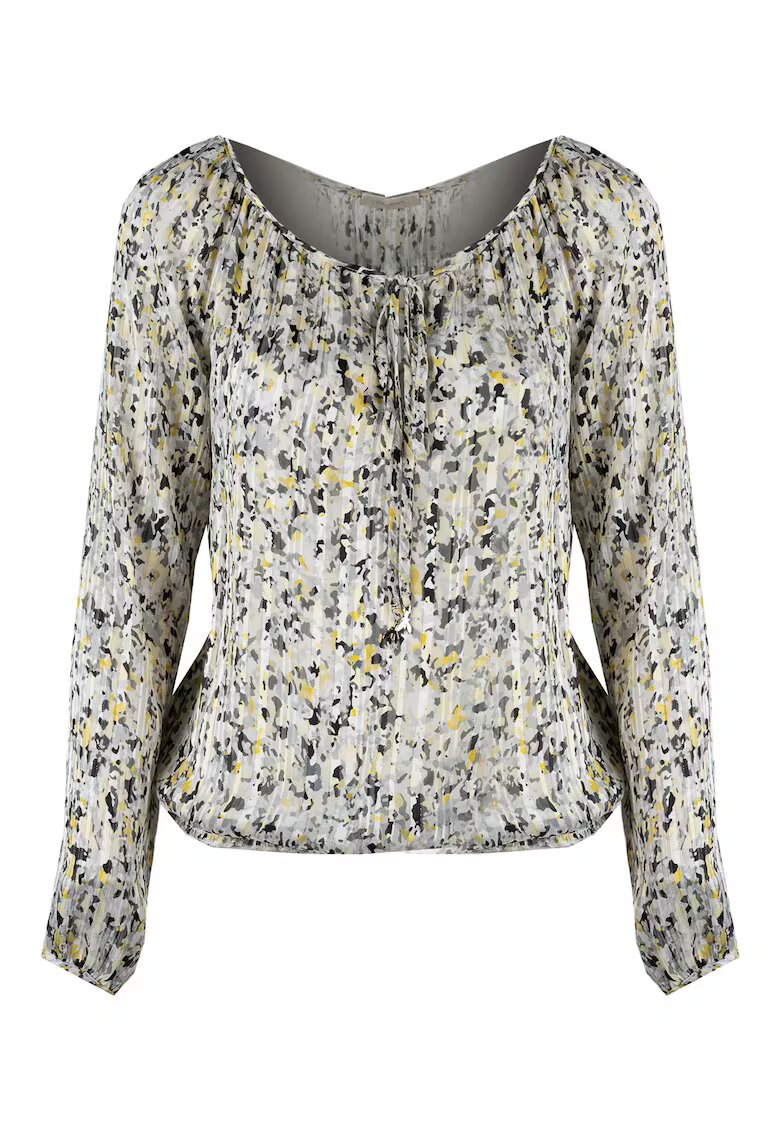 Patrizia Pepe Bluza lejera cu model abstract -