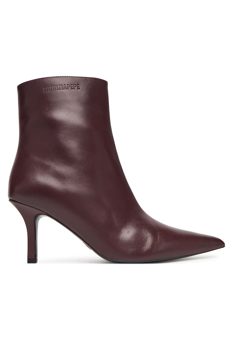 Patrizia Pepe Botine dama M536 8Y0130 L166 - Piele naturala - Rosu -