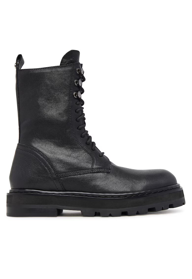 Patrizia Pepe Ghete dama - piele naturala - negru -