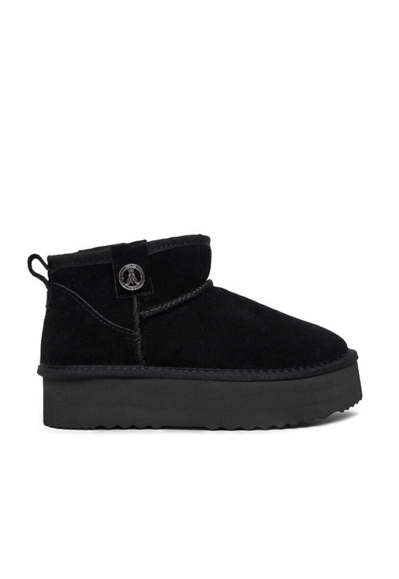 Patrizia Pepe Ghete de piele naturala - negru - Negru